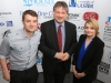 Belfast MET E3, One City Conference 'Lifting the City' . pictured: Niall Greer (West Belfast Partnership), Basil McCrea MLA and Ruth McGennis (West Belfast Partnership) 95JC13
